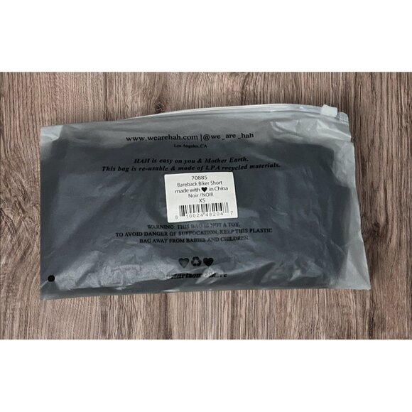 Free People We Are HAH Bare Back Biker Shorts Sz XS Womens Black Revolve - Picture 4 of 8